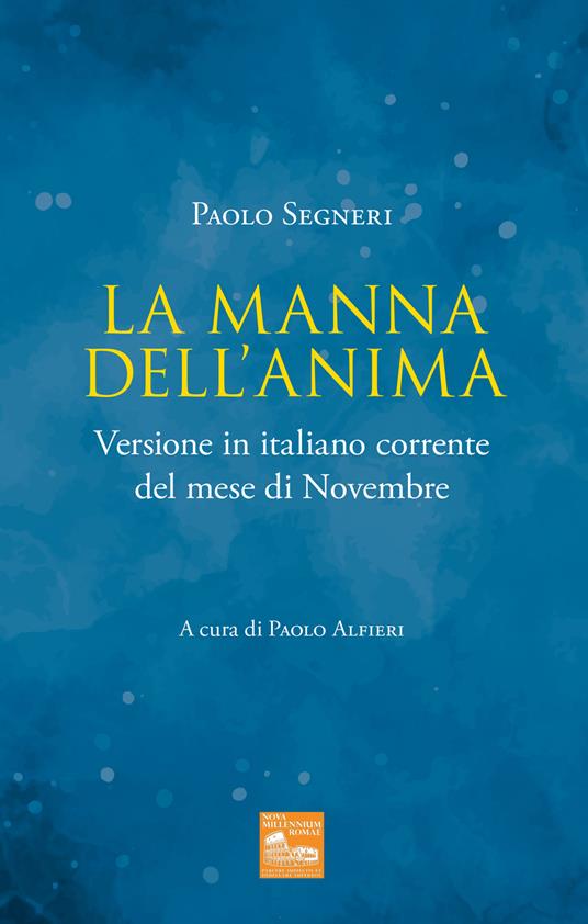 La manna dell'anima - Paolo Segneri - copertina