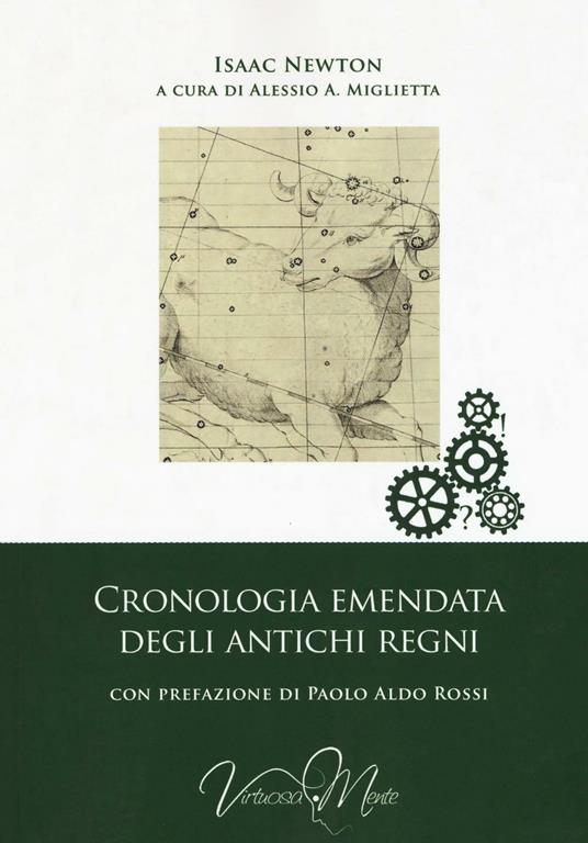 Cronologia emendata degli antichi regni - Isaac Newton - copertina