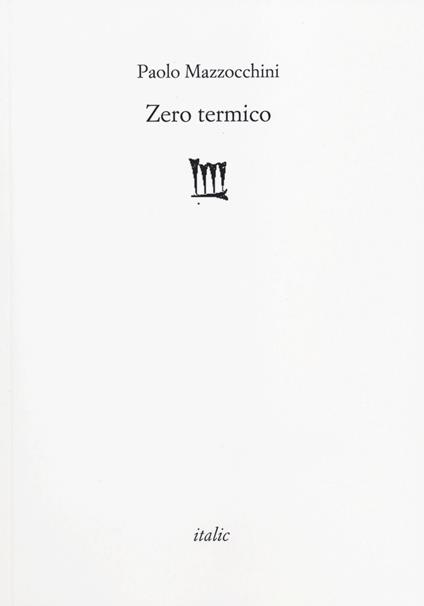 Zero termico - Paolo Mazzocchini - copertina