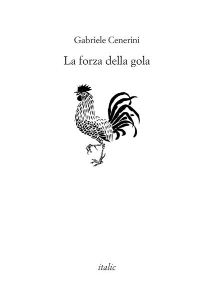 La forza della gola - Gabriele Cenerini - copertina