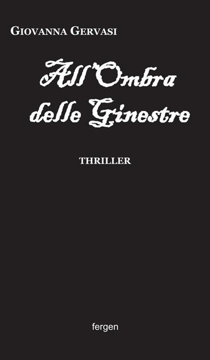 All'ombra delle ginestre - Giovanna Gervasi - copertina