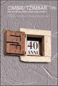 Cimbri-Tzimbar. Vita e culture delle comunità cimbre. Vol. 49 - copertina