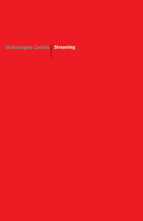 Streaming - Michelangelo Coviello - copertina