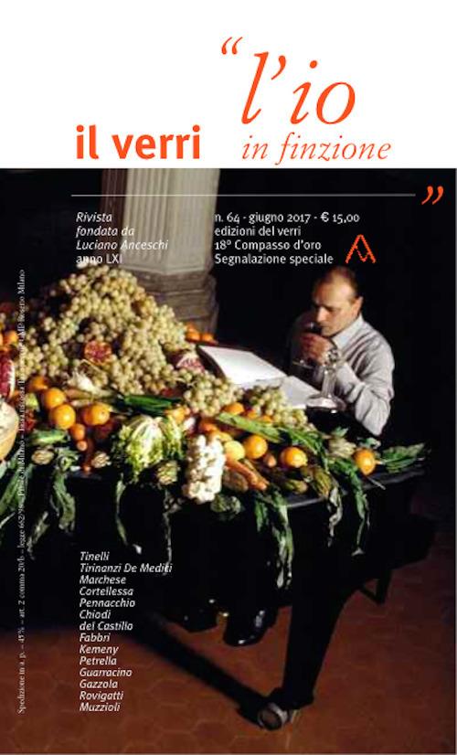 Il Verri (2017). Nuova ediz.. Vol. 64: L' io in finzione - copertina