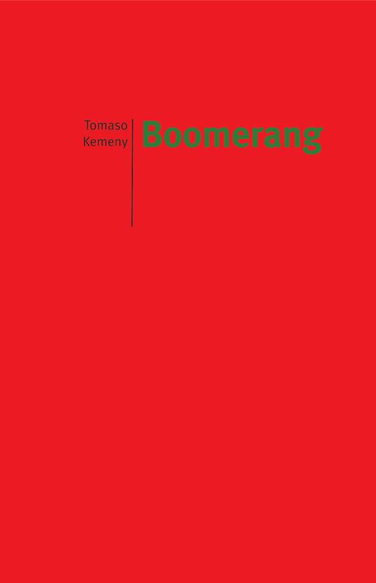 Boomerang - Tomaso Kemeny - copertina