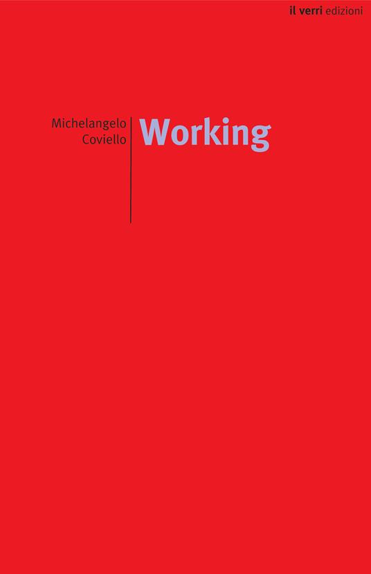 Working. Requiem per J.J. - Michelangelo Coviello - copertina