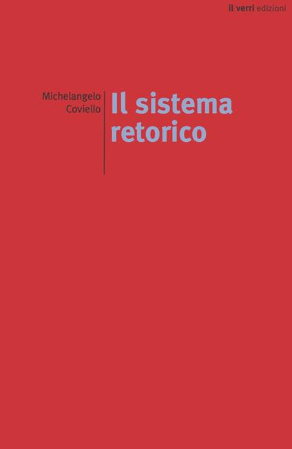 Il sistema retorico - Michelangelo Coviello - copertina