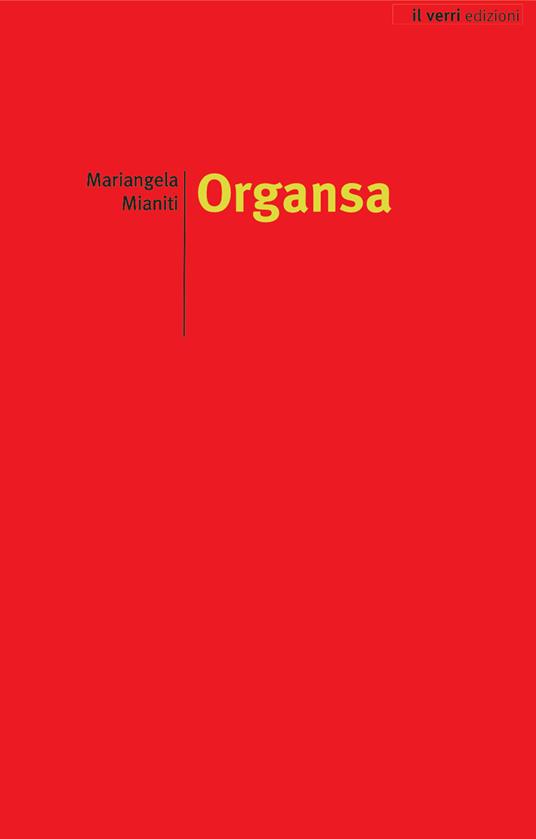 Organsa - Mariangela Mianiti - copertina