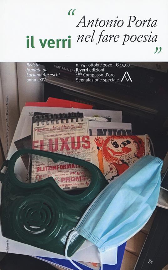 Il Verri (2020). Vol. 74 - copertina