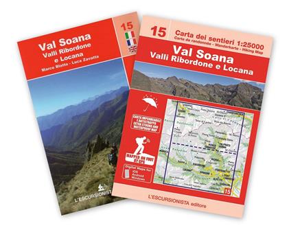 Val Soana. Valli Ribordore e Locana. Ediz. italiana, inglese e francese. Con mappa - Marco Blatto,Luca Zavatta - copertina