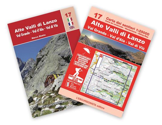 Alte Valli di Lanzo, Val Grande, Val d'Ala, Val di Viù. Con mappa escursionistica 1:25000. Ediz. multilingue - Marco Blatto - copertina