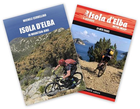 Isola d'Elba in mountain-bike. Con Carta geografica ripiegata - Michele Cervellino - copertina