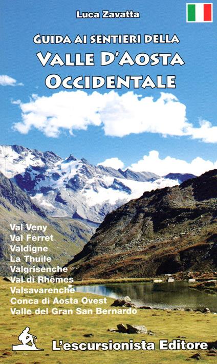 Guida ai sentieri della Valle d'Aosta occidentale - Luca Zavatta - copertina