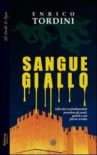 Sangue giallo - Enrico Tordini - copertina