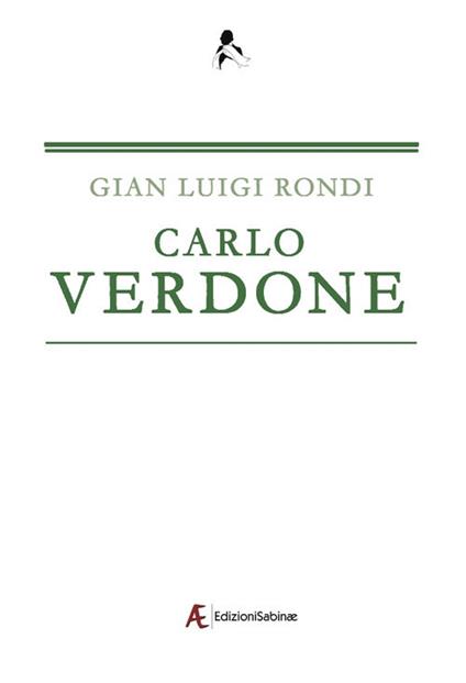 Carlo Verdone - Gian Luigi Rondi - copertina