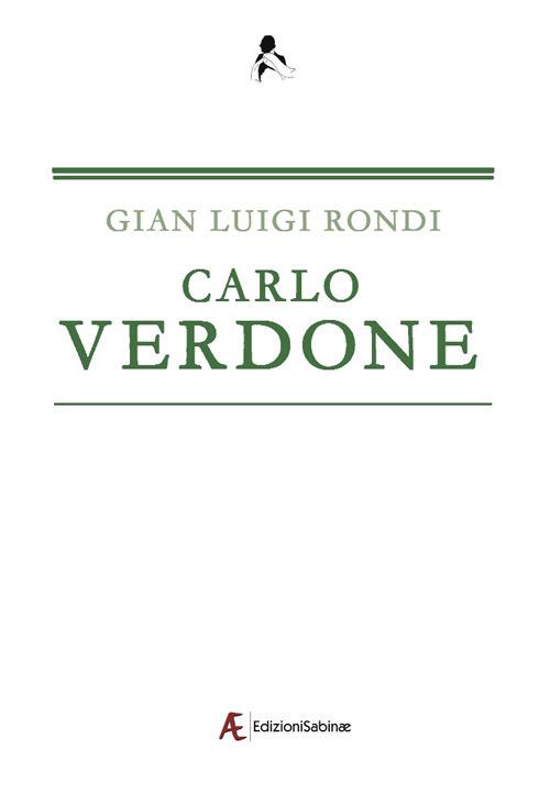 Carlo Verdone - Gian Luigi Rondi - copertina