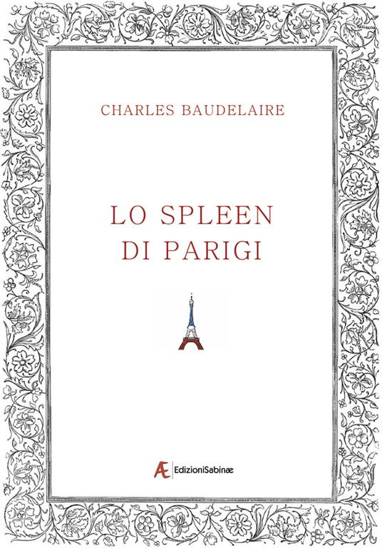 Lo spleen di Parigi - Charles Baudelaire - copertina