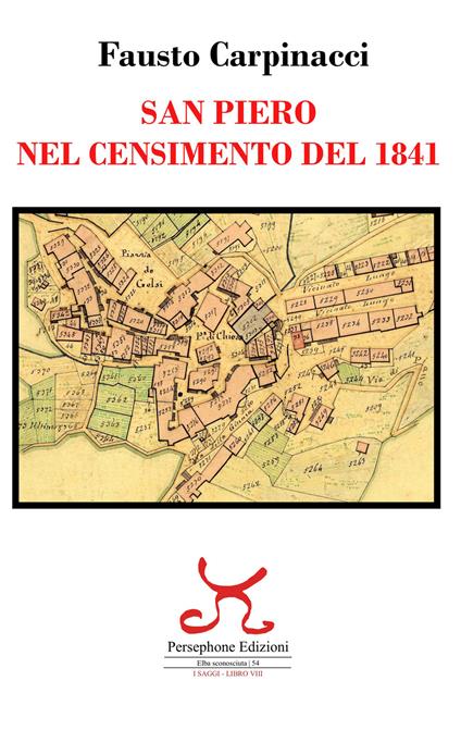 San Piero nel censimento del 1841 - Fausto Carpinacci - copertina