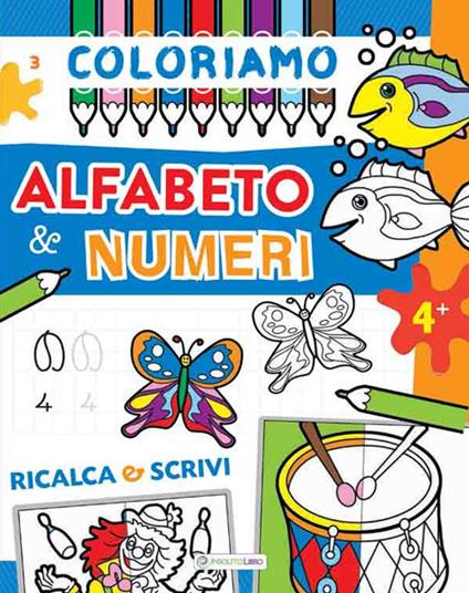 Coloriamo alfabeto & numeri - copertina