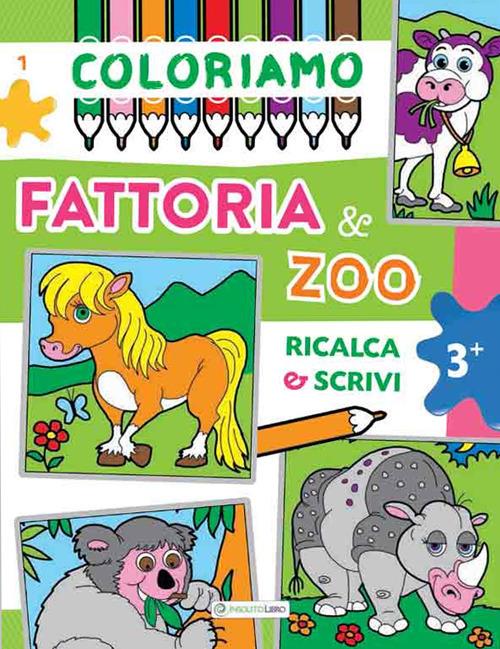 Coloriamo fattoria & zoo - copertina