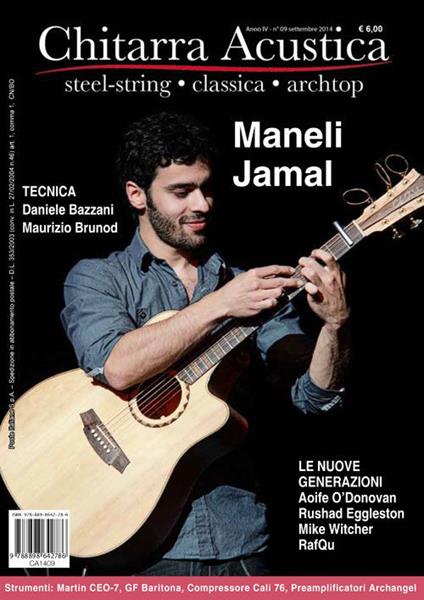 Chitarra acustica Settembre 2014 - copertina