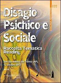 Disagio psichico e sociale. Raccolta tematica reading San Benedetto del Tronto (AP) 2013 - copertina