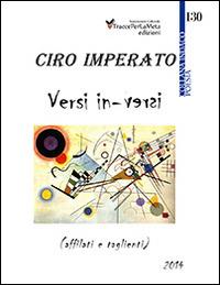 Versi in-versi (affilati e taglienti) - Ciro Imperato - copertina