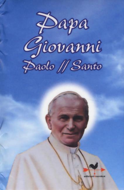 Papa Giovanni Paolo II santo - copertina