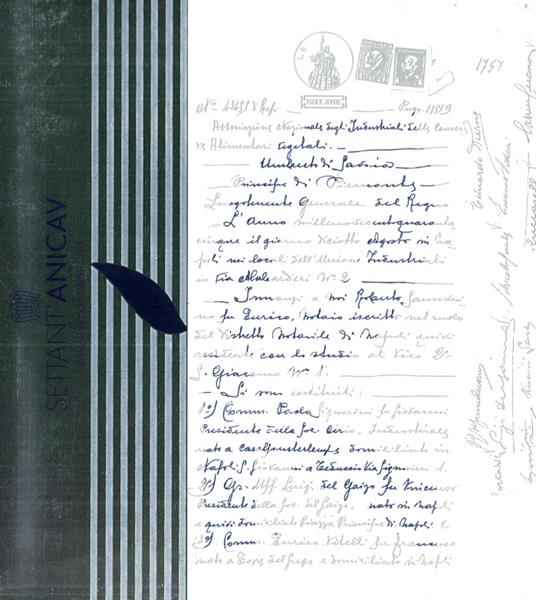 Settant'anicav - Giuliana Saccà - copertina