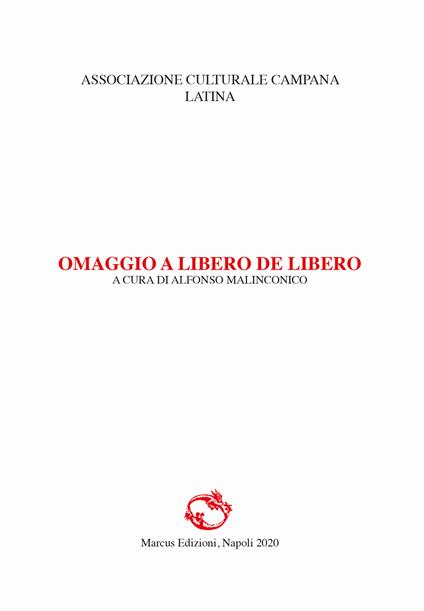 Omaggio a Libero de Libero - copertina