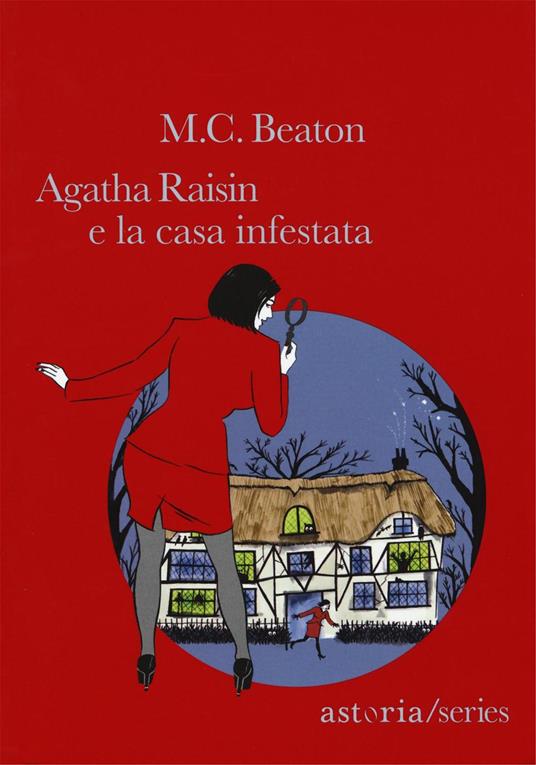 La casa infestata. Agatha Raisin - M. C. Beaton - copertina
