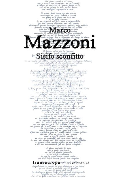 Sisifo sconfitto - Marco Mazzoni - copertina