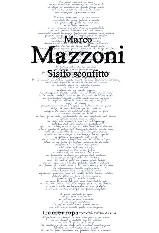 Sisifo sconfitto - Marco Mazzoni - copertina