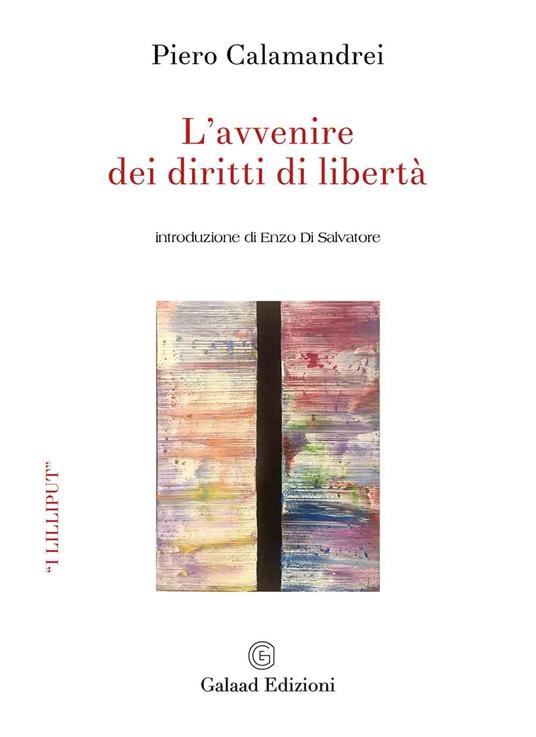 L' avvenire dei diritti di libertà - Piero Calamandrei - copertina