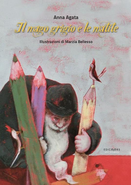 Il mago grigio e le matite - Anna Agata - copertina