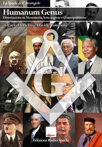 Humanum genus. Dissertazione su massoneria, sette segrete e cosmopolitismo - Carlo Di Pietro,Davide Consonni - copertina