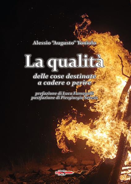 La qualità delle cose destinate a cadere o perire - Alessio «Augusto» Toniolo - copertina