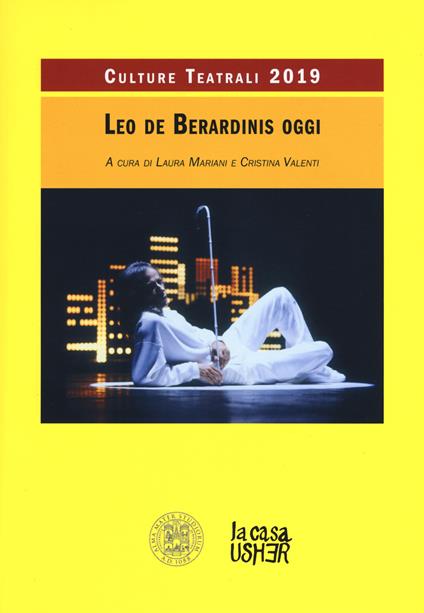 Leo De Berardinis oggi. Culture teatrali 2019 - copertina