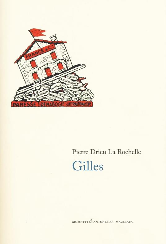 Gilles - Pierre Drieu La Rochelle - copertina