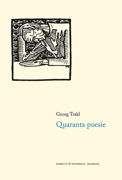 Quaranta poesie - Georg Trakl - copertina