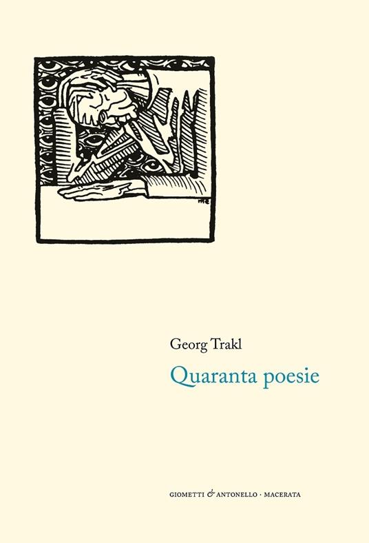 Quaranta poesie - Georg Trakl - copertina