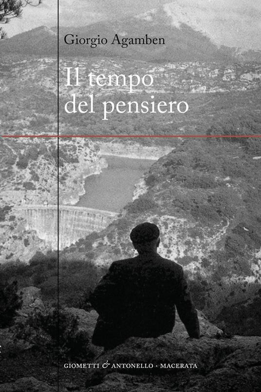 Il tempo del pensiero - Giorgio Agamben - copertina