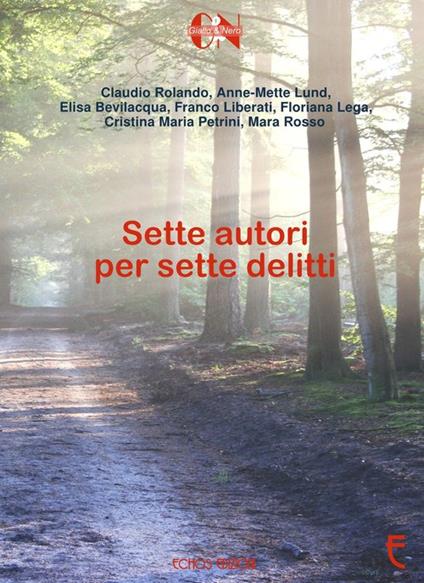 Sette autori per sette delitti - copertina