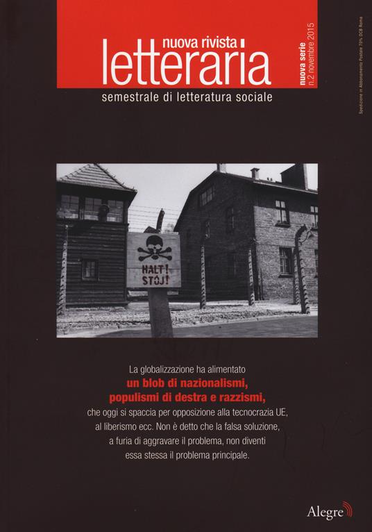 Nuova rivista letteraria (2015). Vol. 2 - copertina