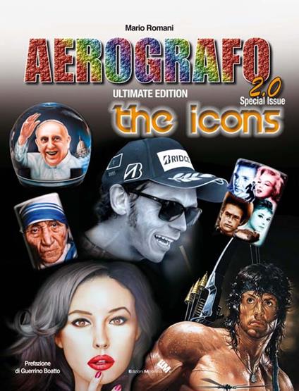 Aerografo 2.0. The icons - Mario Romani - copertina