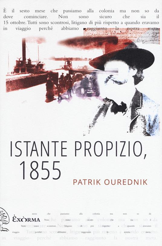 Istante propizio, 1855 - Patrik Ourednik - copertina
