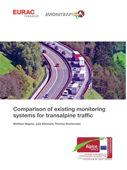 Comparison of existing monitoring systems for transalpine traffic - Matthias Wagner,Julia Böhnisch,Thomas Streifeneder - copertina