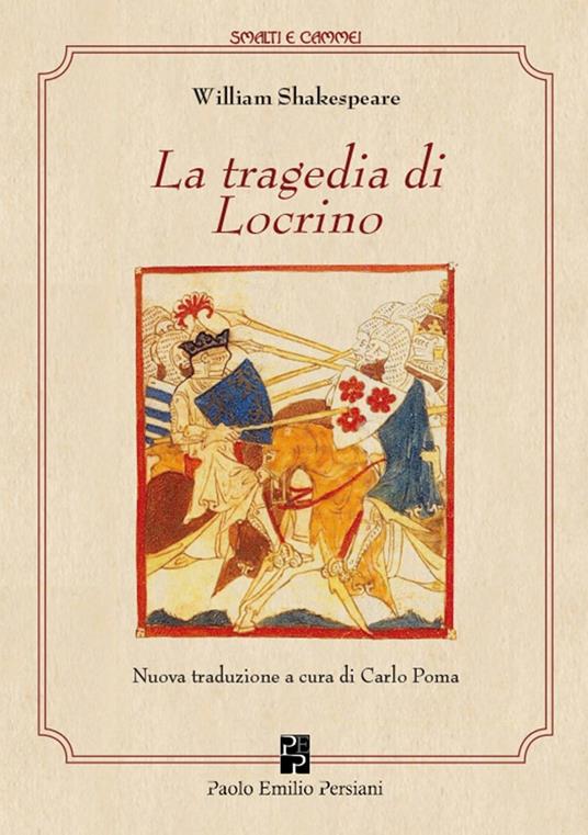 La tragedia di Locrino - William Shakespeare - copertina