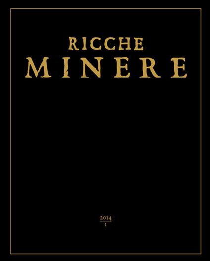 Ricche minere. Rivista semestrale di storia dell'arte (2015). Vol. 3 - copertina