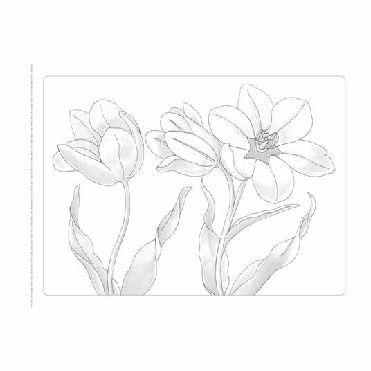 Flower Kids. Blocco da colorare - 3